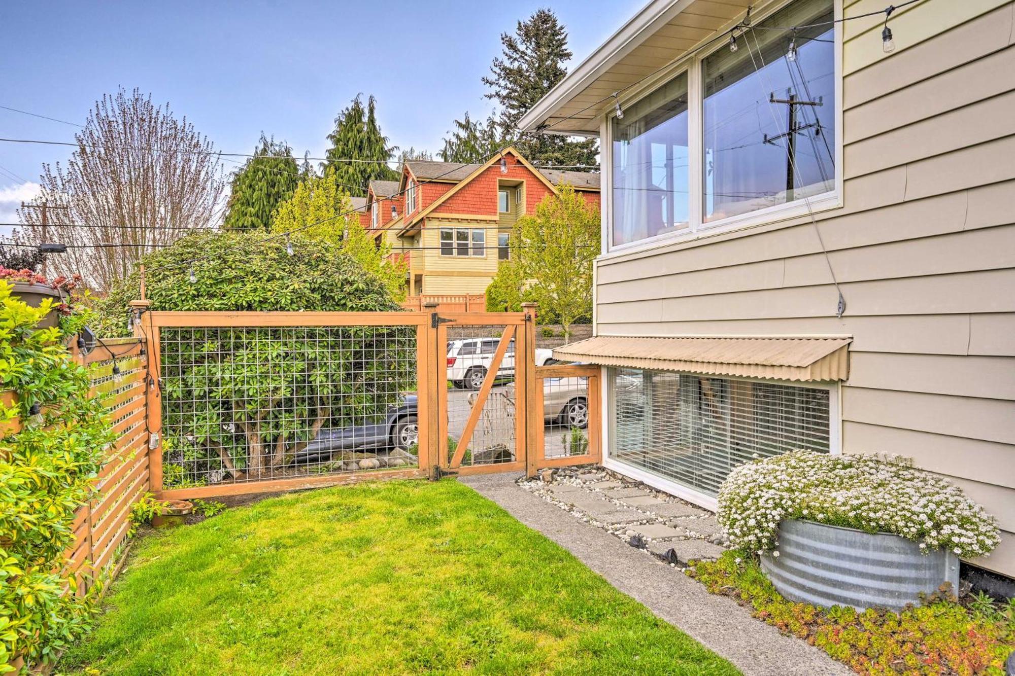 Seattle Garden Apt Walk To Water And Amenities! Kültér fotó
